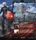 Дизайн сайта «Zariche» для сервера MMORPG игры Lineage 2